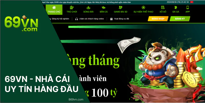 Nhà cái 69VN - Nền tảng cá cược chất lượng